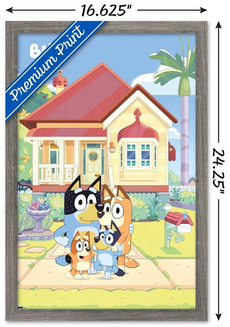 Bluey - Family Wall Poster, 22.375" x 34"