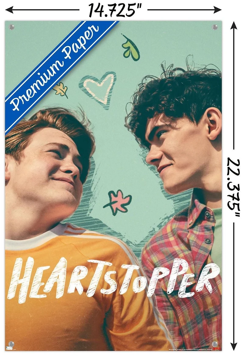 Netflix Heartstopper: Season 1 - One Sheet Wall Poster, 22.375" x 34"