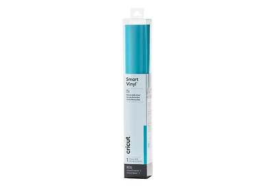 Cricut Smart Vinyl – Removable (3 ft) Aqua, Smart Vinyl Removable Aqua 3 ft