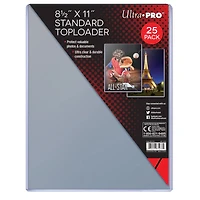 Ultra PRO 8-1/2" x 11" Toploaders (25un)