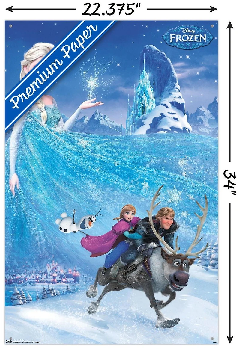 Disney Frozen - Adventure One Sheet Wall Poster, 22.375" x 34"