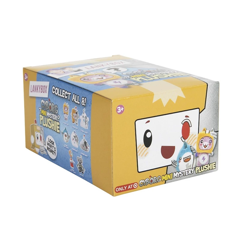 Mini peluche mystère LankyBox − Édition Cyborg Mini peluche mystère