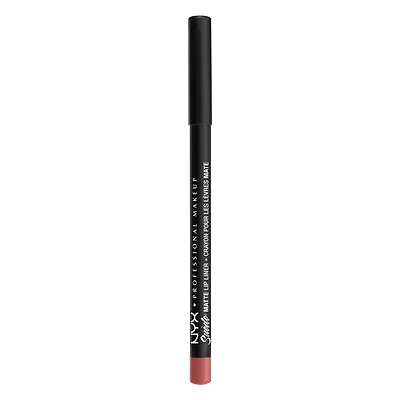 NYX Professional Makeup - Crayon à Lèvres Mat en Daim, Épicé Crayon à lèvres, soft matte