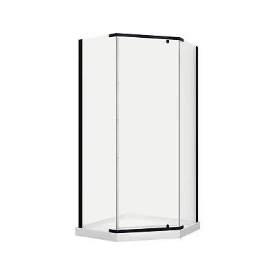 A&E Bain et Douche NVD-38-BLK-NW DOUCHE SANS MURS