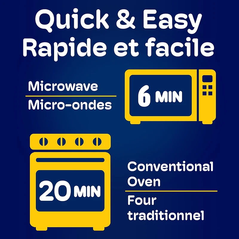 Macaroni Et Fromage Aux Quatre Fromages Surgelé Kd Deluxe, Boîte 340 g
