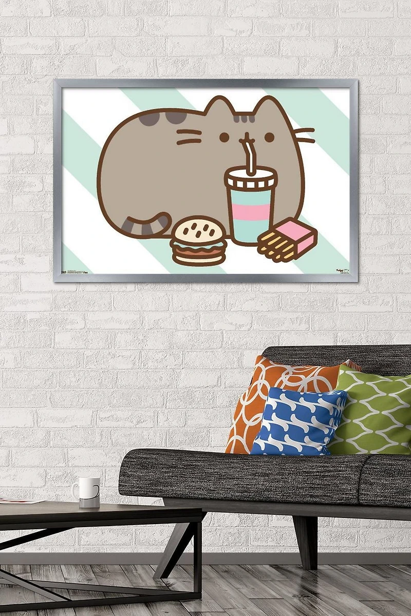 Pusheen - Food Wall Poster