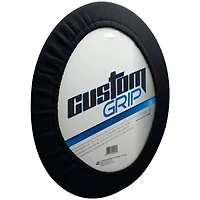 Custom Grip Black Neoprene Stretch Steering Wheel Cover
