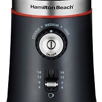 Hamilton Beach Coffee Grinder with Removable Chamber 80393RC, 14 cup capacity