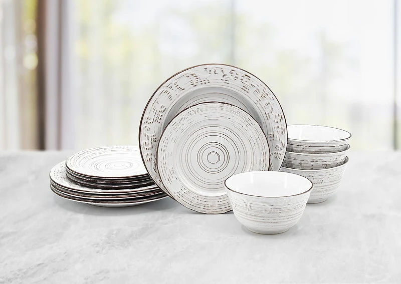 Pfaltzgraff Trellis 12pc Dinnerware Set, 12 pc dinnerware set