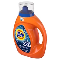 Tide Ultra Oxi Détergent à Lessive Liquide, Compatible HE, 1.86 Litres, 44 Brassées