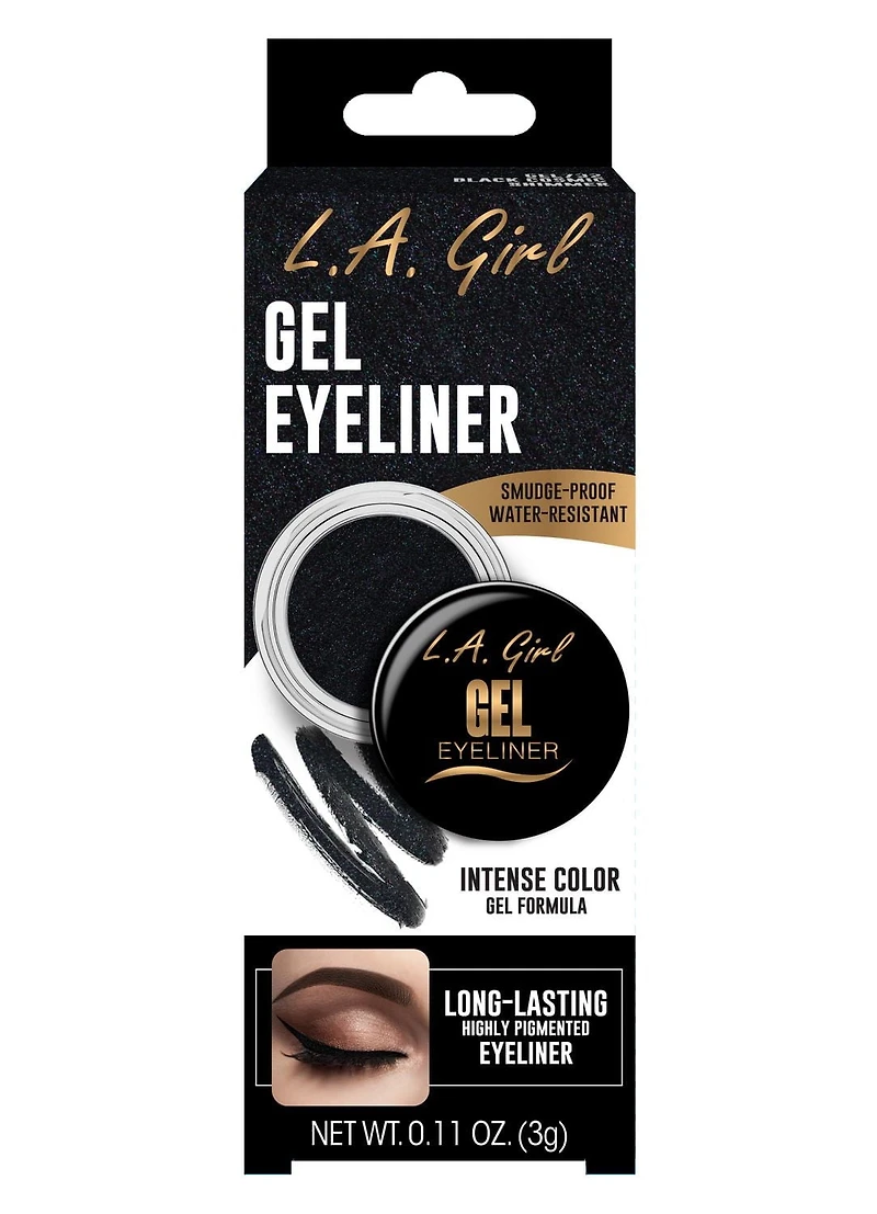 Ligneur à base de gel noir cosmique LA Girl