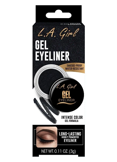 Ligneur à base de gel noir cosmique LA Girl