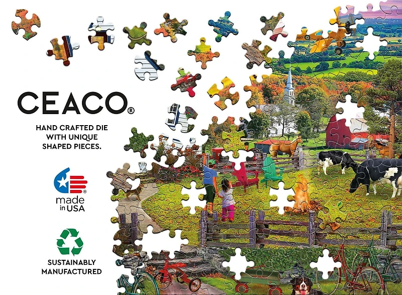 Ceaco 1000pc puzzle "The Fly By"