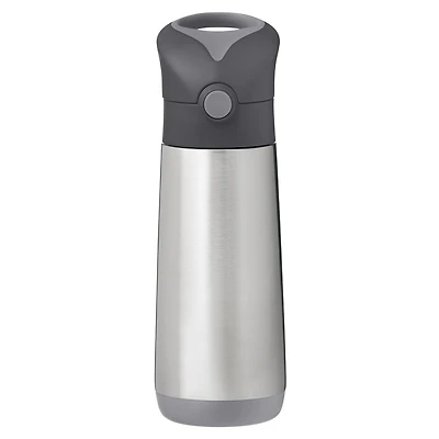 b.box - 16.9 oz Insulated Water Bottle: Keeps Drinks Cold up to 15 Hours, Warm up to 8 Hours. Triple Wall Stainless Steel Kids Water Bottle. Dishwasher Safe