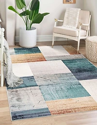 ECARPET Rylie Contemporain/Moderne Tapis pour salon, chambre, salle à manger, entrée, couloir et plus encore.