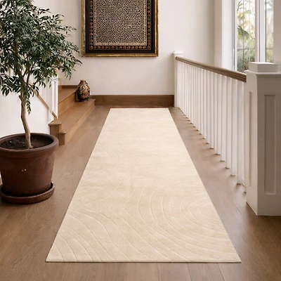 Tapis de couloir Somos Lavable à la Machine Contemporain/Moderne pour Salon, Chambre, Salle A Manger, Entrée, Couloir et Plus Encore.