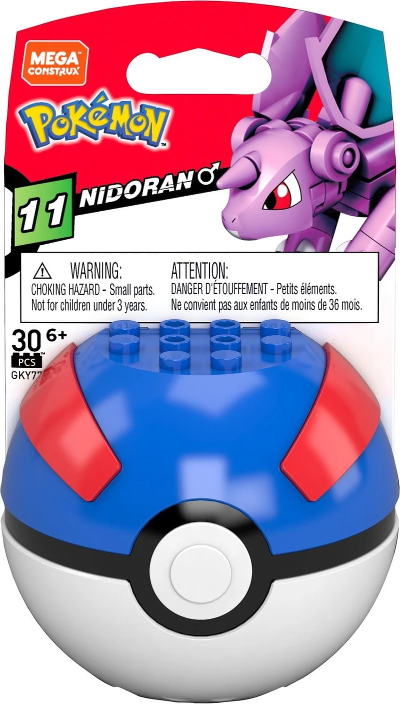 Mega Figurine Nidoran à construire