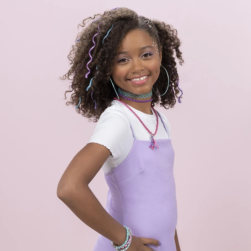 Cool Maker, Hollywood Hair Extension Maker avec 12 extensions personnalisables et accessoires, pour les enfants à partir de 8 ans