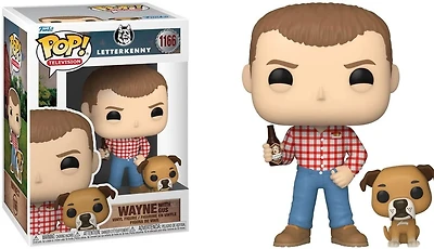 Funko POP&Buddy: Letterkenny- Wayne w/Gus, Multicolor