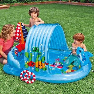 INTEX Shark Play Center with Built-in Sprayer