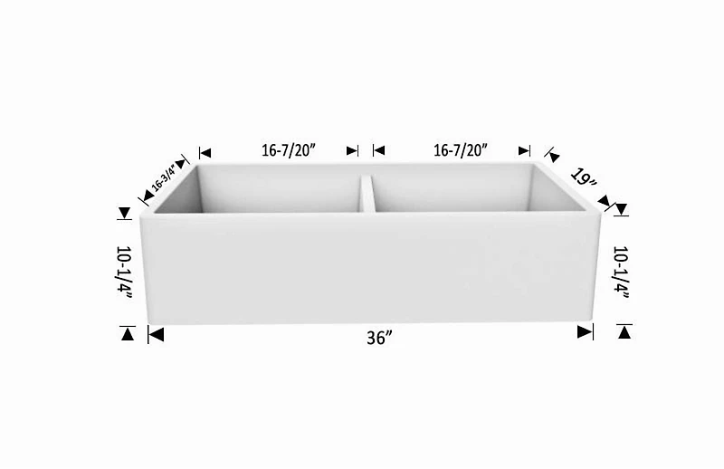 American Imaginations 30-in. W CSA Approved White Granite Composite Kitchen Sink With 1 Bowl AI