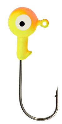 Danielson JH18CHOR Tête plombée 1/8 oz, 8/Pk, Chartreuse/Orange Tête plombée, Chartreuse/Orang