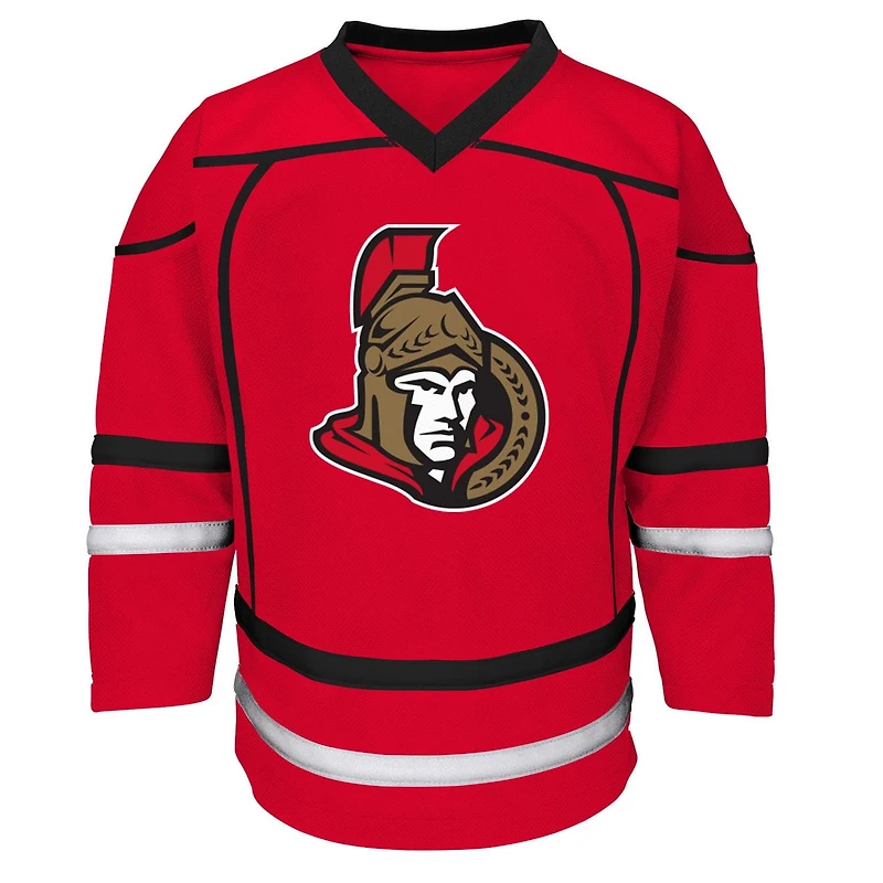 Jersey d'équipe jeunesse Ottawa Senators de la LNH Tailles 4-7