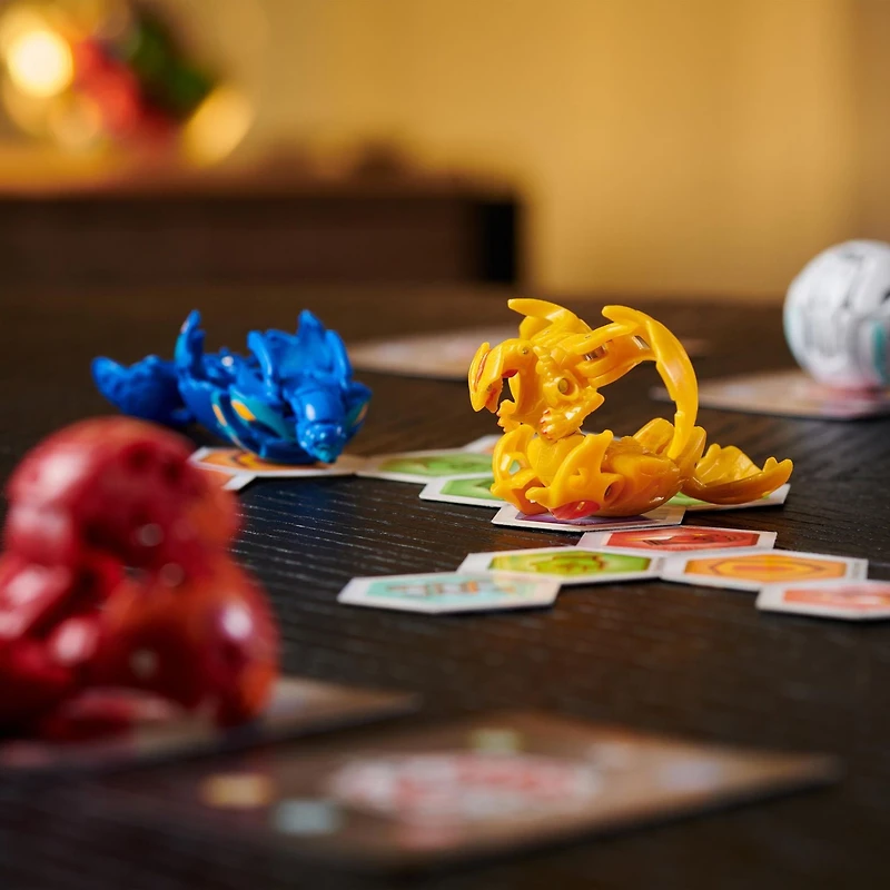 Bakugan Legends Starter Pack, Coffret de 3, Sairus Ultra avec Auxillataur et Cycloid, Figurines articulées à collectionner, à partir de 6 ans