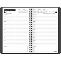 Planificateur Journalier 2024 Mead, Format Moyen Agenda hebdomadaire