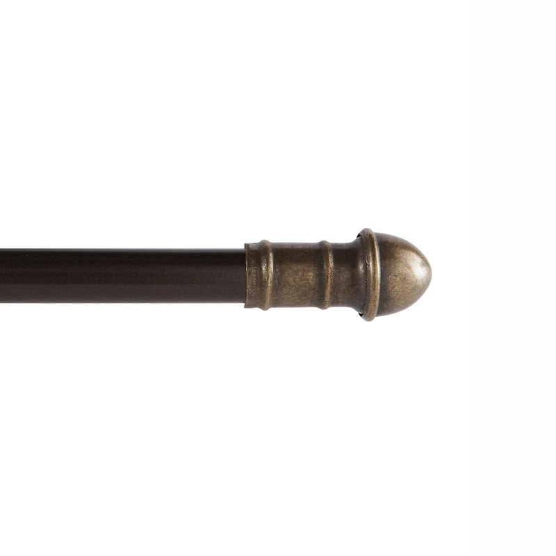 Mainstays Cafe Rod 48-84" Oil Rubbed Bronze, 7/16 in. Diameter, Bronze