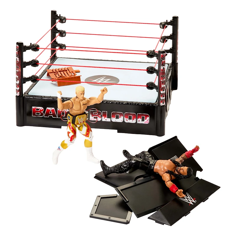 WWE Coffret Main Event Mayhem de la série Main Event 10 accessoires