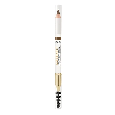 L'Oréal Paris Age Perfect Brow Pencil, Fills & Defines Eyebrows, Natural Waxes, Soft Brown, 0.60  GR