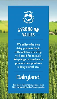 Dairyland 10% Lactose Free Half & Half Cream, 946 mL