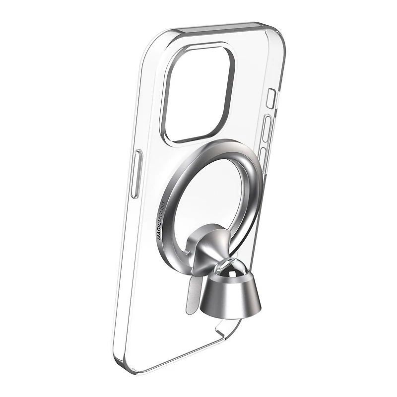Scosche MagicMount MEMSD-SP Elite2 Magnetic Dash Mount for Magsafe Mobile Devices 360° Adjustable Head Compatible w/iPhone 15, 14, 13, 12 & MagSafe Case, MM Elite Dash Mount