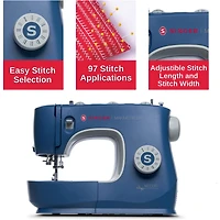 Machine à Coudre SINGER® M3330 Making the Cut™ 97 applications de points