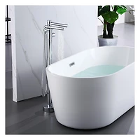 akuaplus® CLAUDIA Freestanding Bathtub Faucet with Hand Shower.