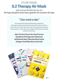 Masque à air thérapeutique ETUDE HOUSE 0.2 - Madécassoside