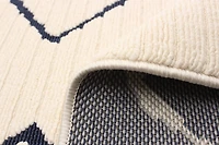 ECARPET Indoor/Outdoor for Balcony, Patio and Garden Raya Blue