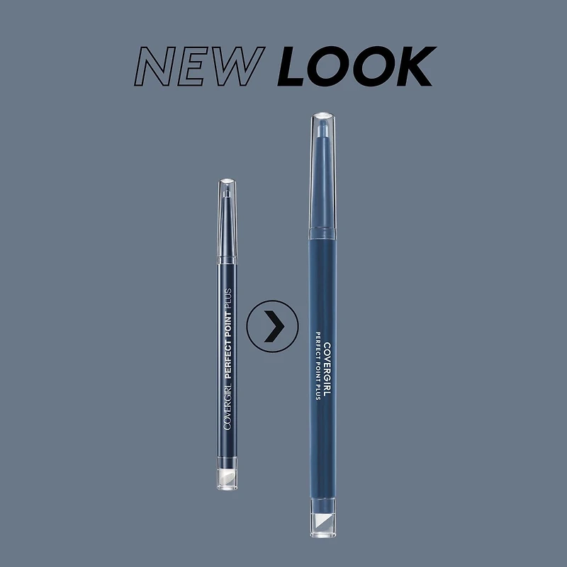 Covergirl - Crayon Perfect Point Plus, pointe microfine, ligne précise, embout estompeur intégré pour un regard doux et fum