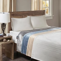 CC Plush Heated Blanket with Automatic Timer