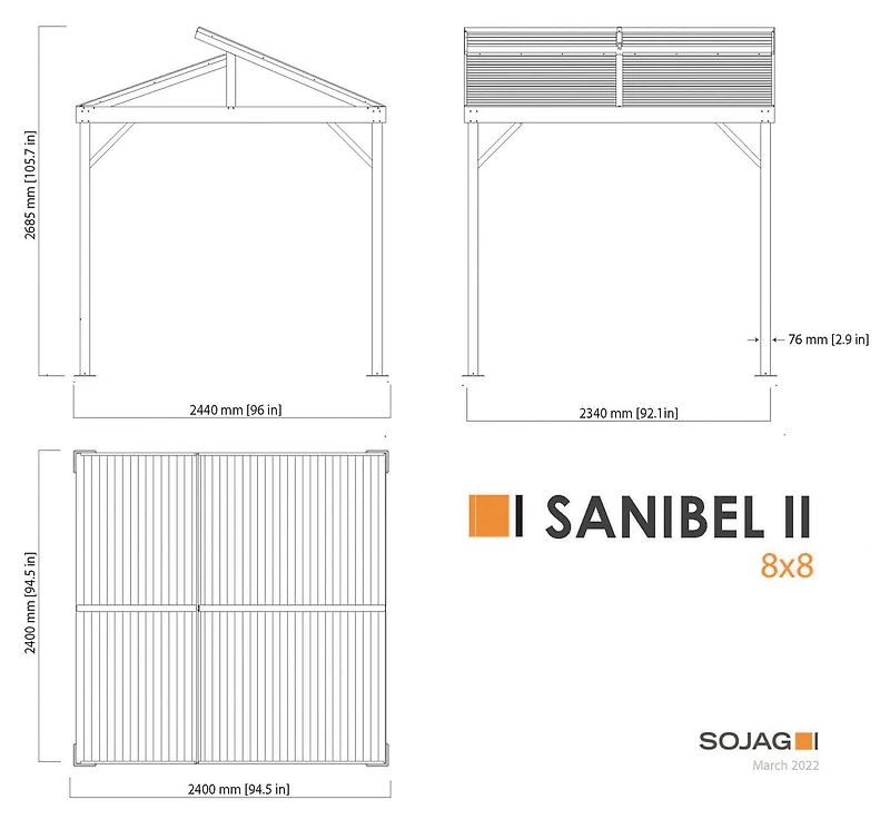 Abri Sanibel de Sojag