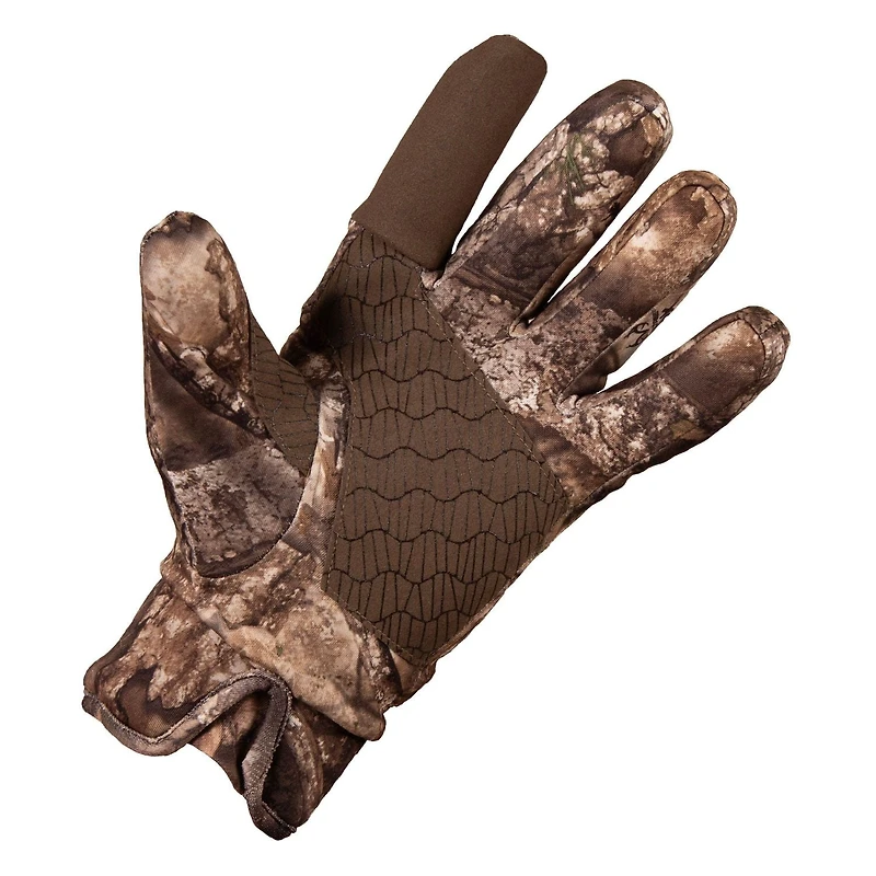 Gants imperméables à étoffe moyenne pour hommes Realtree APX Tailles M à G/TG