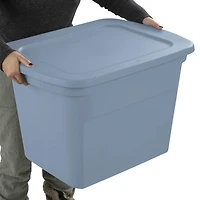 Sterilite Tote 68L Bleu Délavé 68L