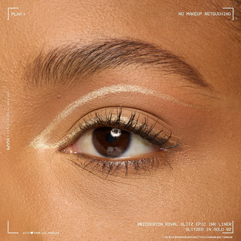 NYX Professional Makeup Bridgerton Royal Liner Glitz, Limited Edition