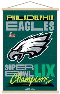 NFL Philadelphia Eagles - Super Bowl LIX Team Logo Wall Poster