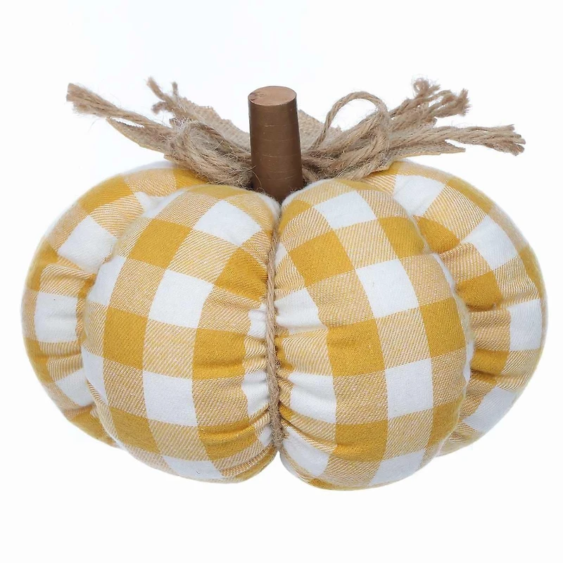 CITROUILLE À CARREAUX