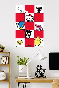 Hello Kitty and Friends: 21 Core - Group Squares Wall Poster, 22.375" x 34"