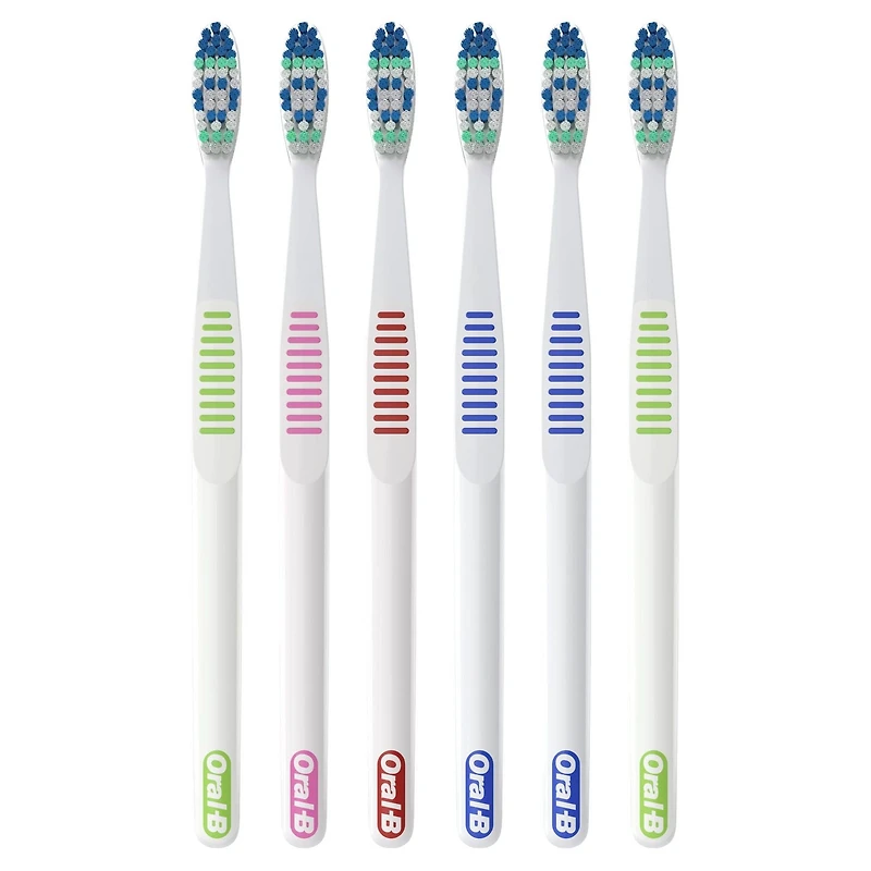 Brosse à dents Oral-B Cavity Defense, souple 6 unités