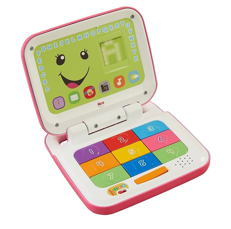Ordinateur Éveil Progressif Rires et Éveil de Fisher-Price en rose