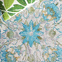 SAFAVIEH Barbados Corwin Tapis Floral Intérieur/Extérieur